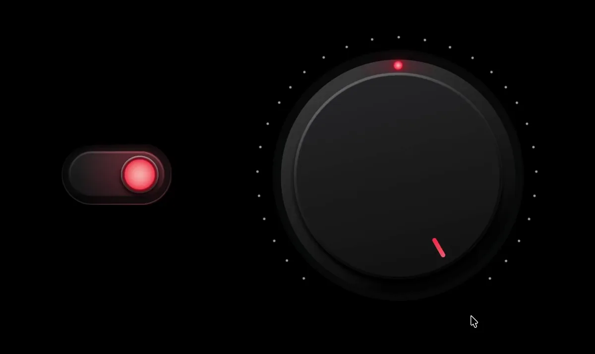 Hardware controls interface