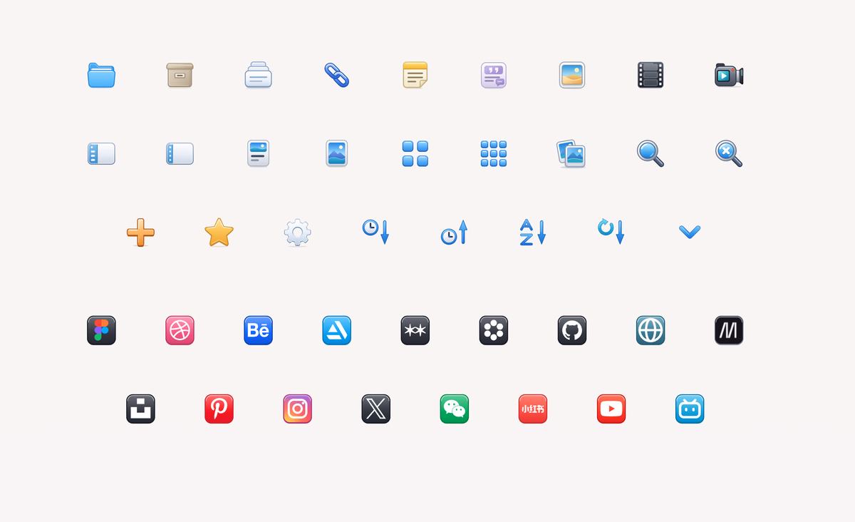 Icon set